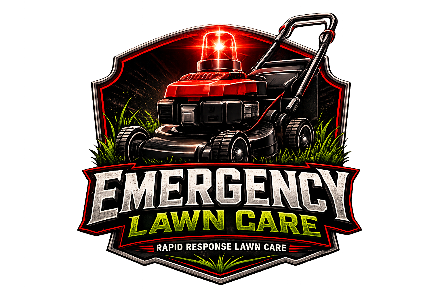 Emergency Lawn Care logo